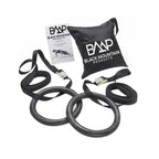 Black Mountain Products 1200Lbs Rated Multi-Use Exercise Gymnastics Rings