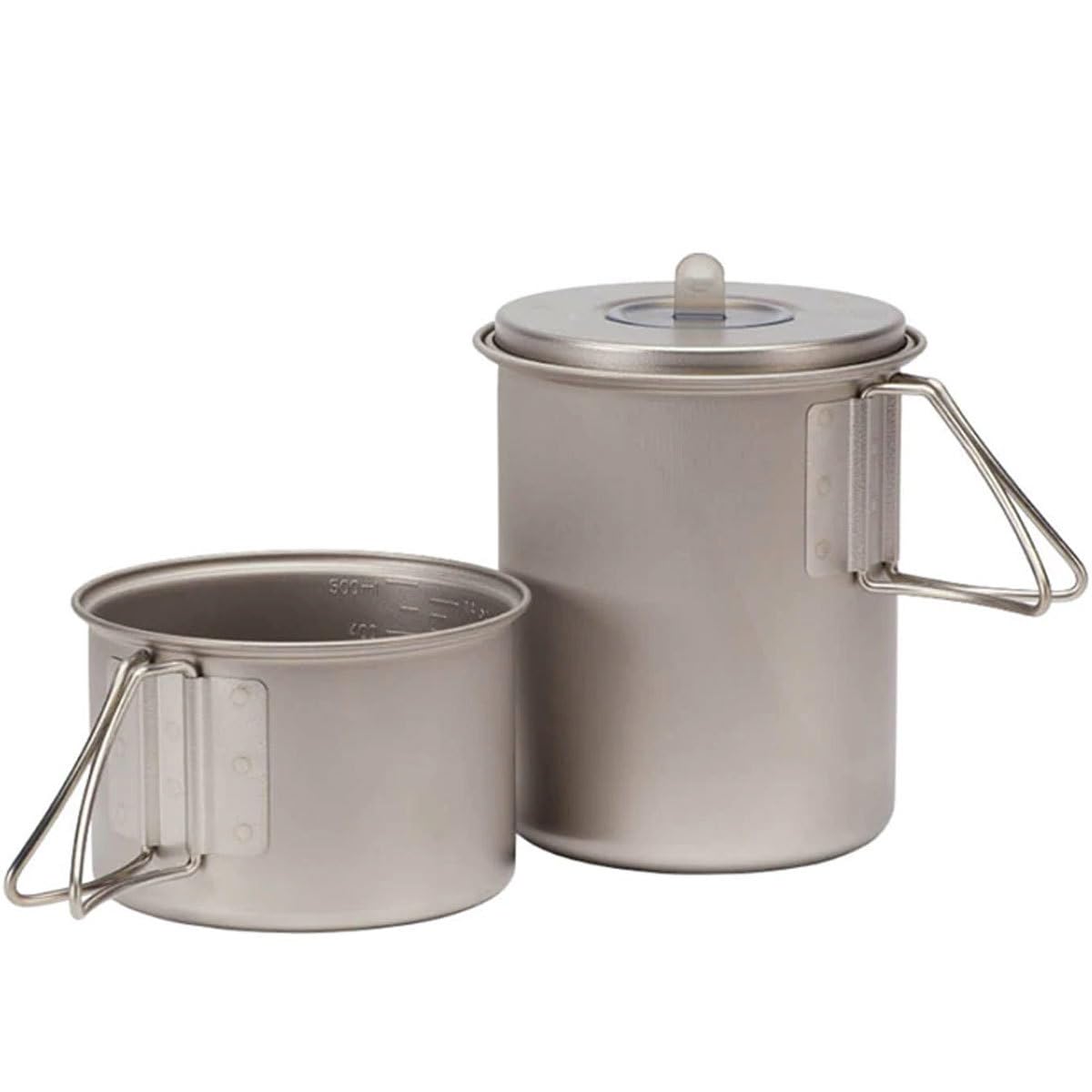 Snow Peaks Titanium Mini Solo, Scs-0044Tr, Japanese Titanium, Ultralight And Compact For Camping And Backpacking, Made In Japan,