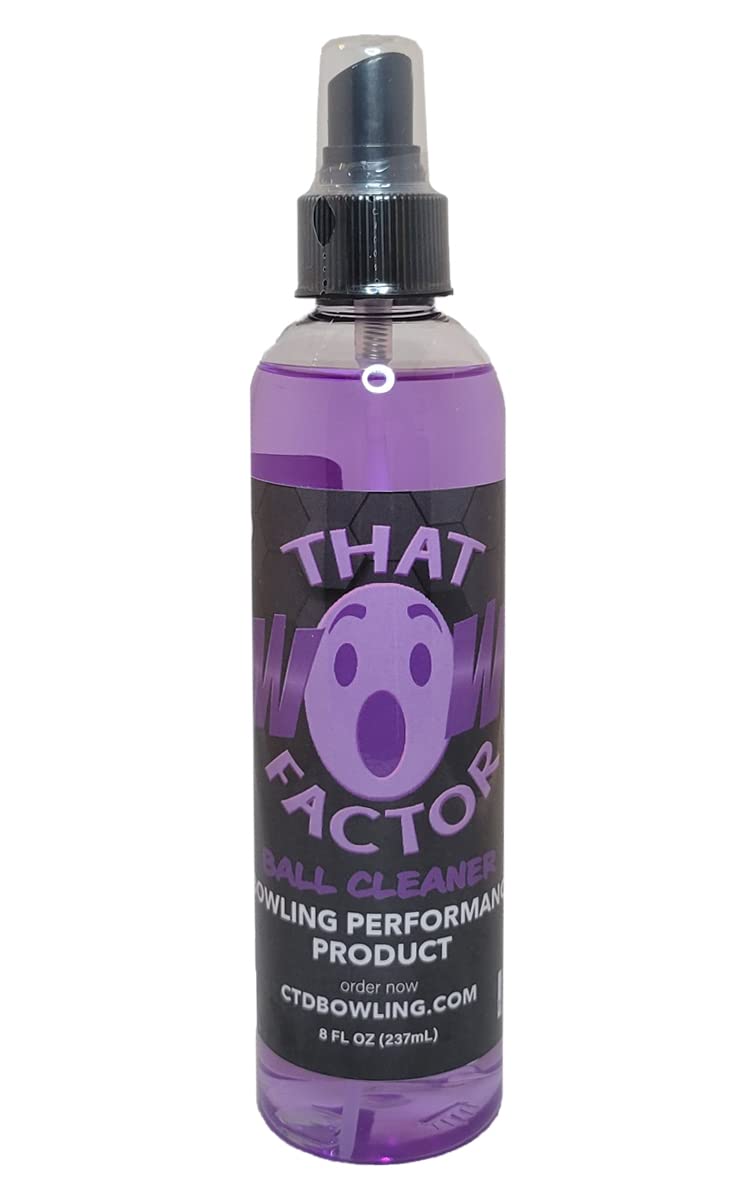 Creating The Difference That Wow Factor Ball Cleaner  Usbc Approved  Removes Dirt, Oil & Scuff Marks  Bowling Ball Cleaner  Bowl