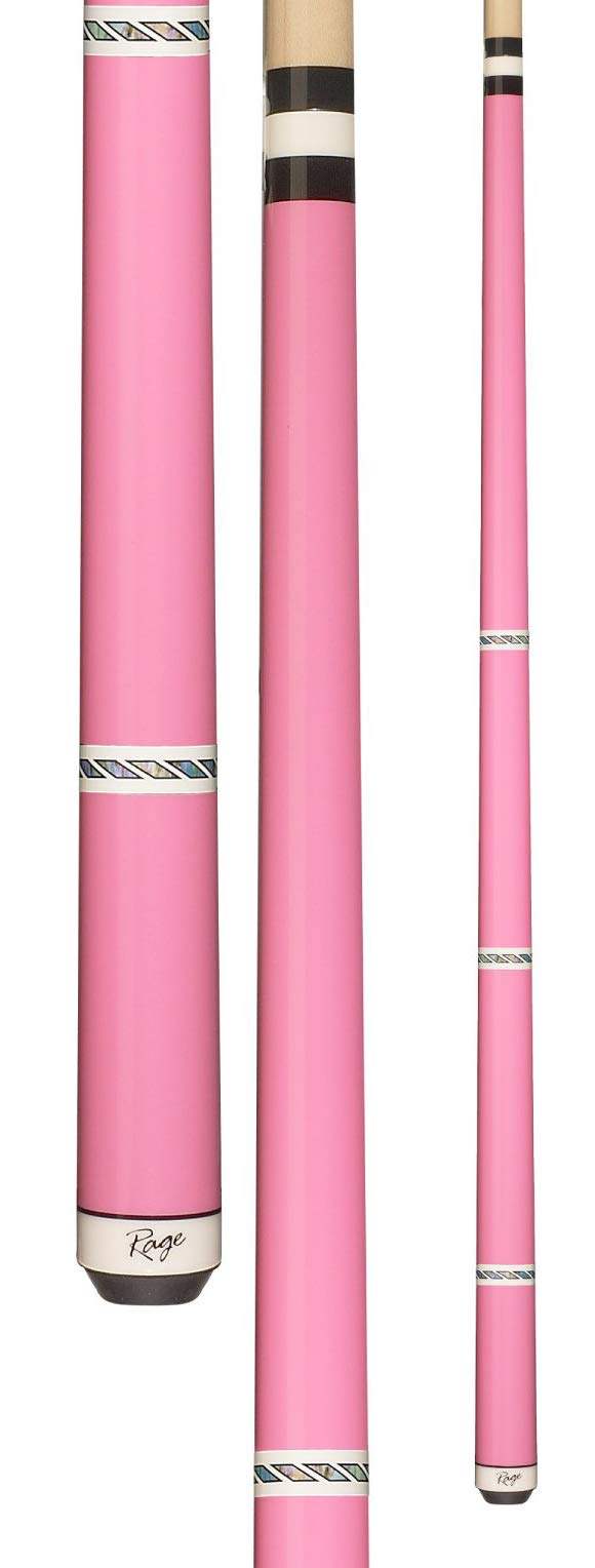 Rage Cues Icicle: Metallic Pink W/Decorative Ring Design