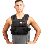 Mir Short Weighted Vest With Zipper Option 20Lbs - 60Lbs (30 Lbs)