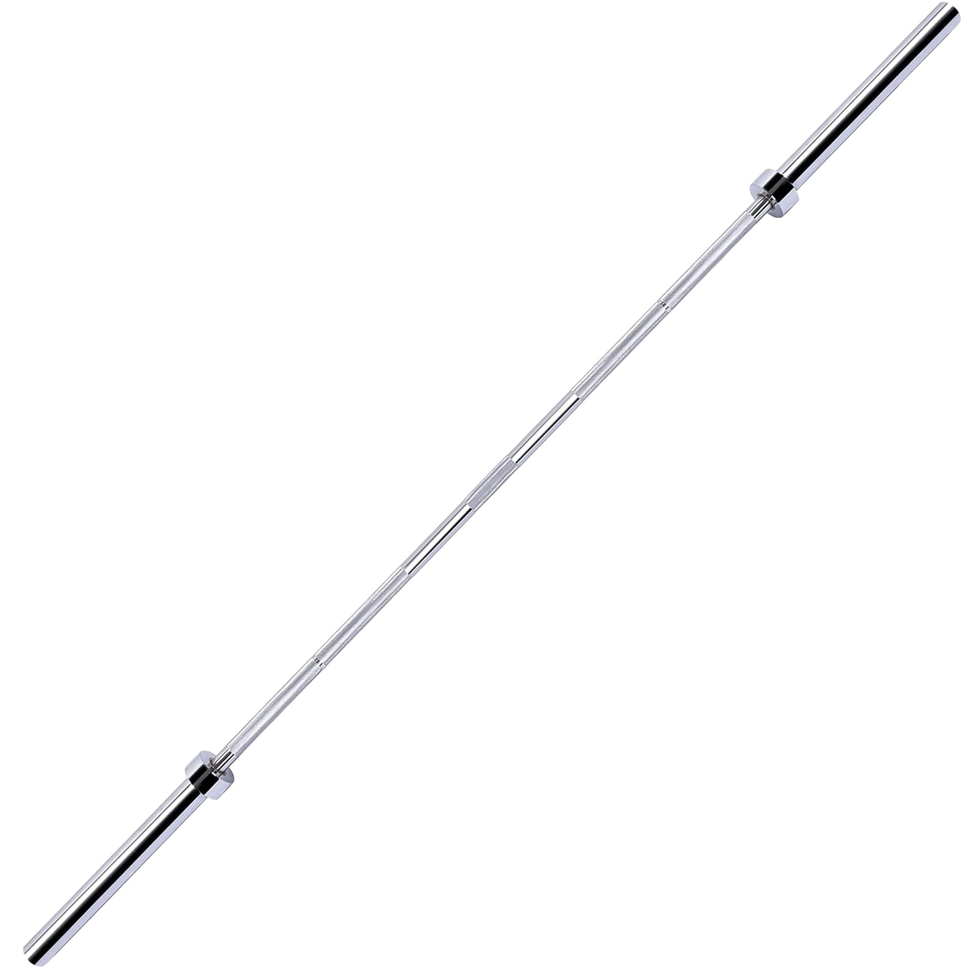 Fitvids 2 Inch Olympic Barbell Bar, 7 Feet Bar with Collar for Home Gym Strength Training, weight lifting, Bench Press, 700 LB C