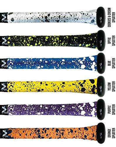 Vulcan Sporting Goods Co. Sporting Goods 0.50Mm Bat Grip/Yellow Splatter, (V050-Yelsplt)