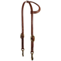 Professional's Choice Flat Ear Headstall Snap Cheek