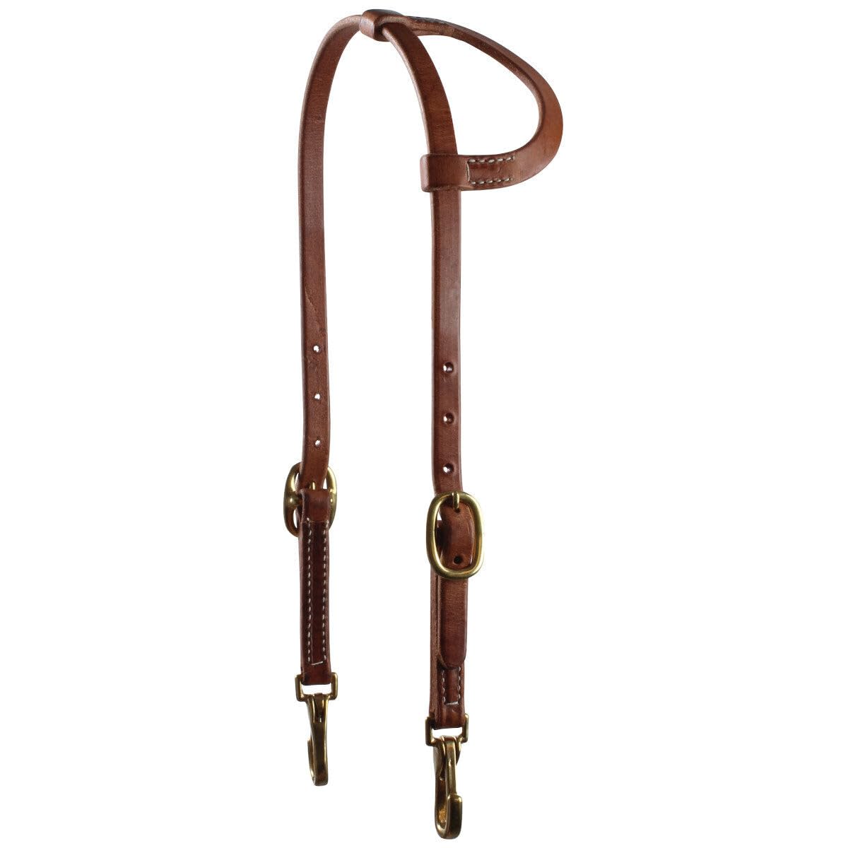 Professional's Choice Flat Ear Headstall Snap Cheek