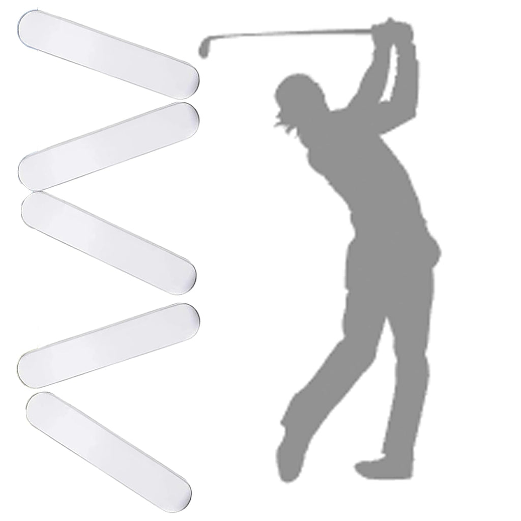 Caoxiong 10 Pcs Golf Weighted Lead Tape Golf Clubs Adhesive Lead Tapefor Golf Club Iron Putter Head And Tennis Racket Adjust Wei