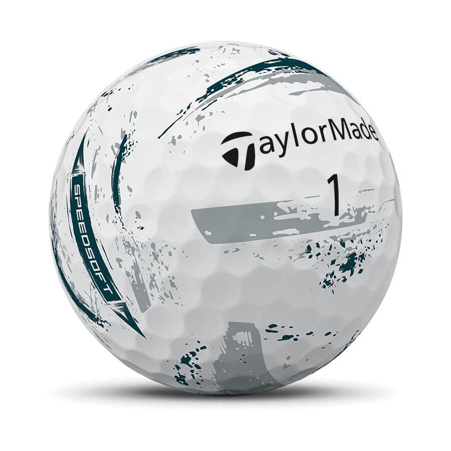 TaylorMade Golf Speed Soft Ink NFL Philadelphia Eagles Dozen