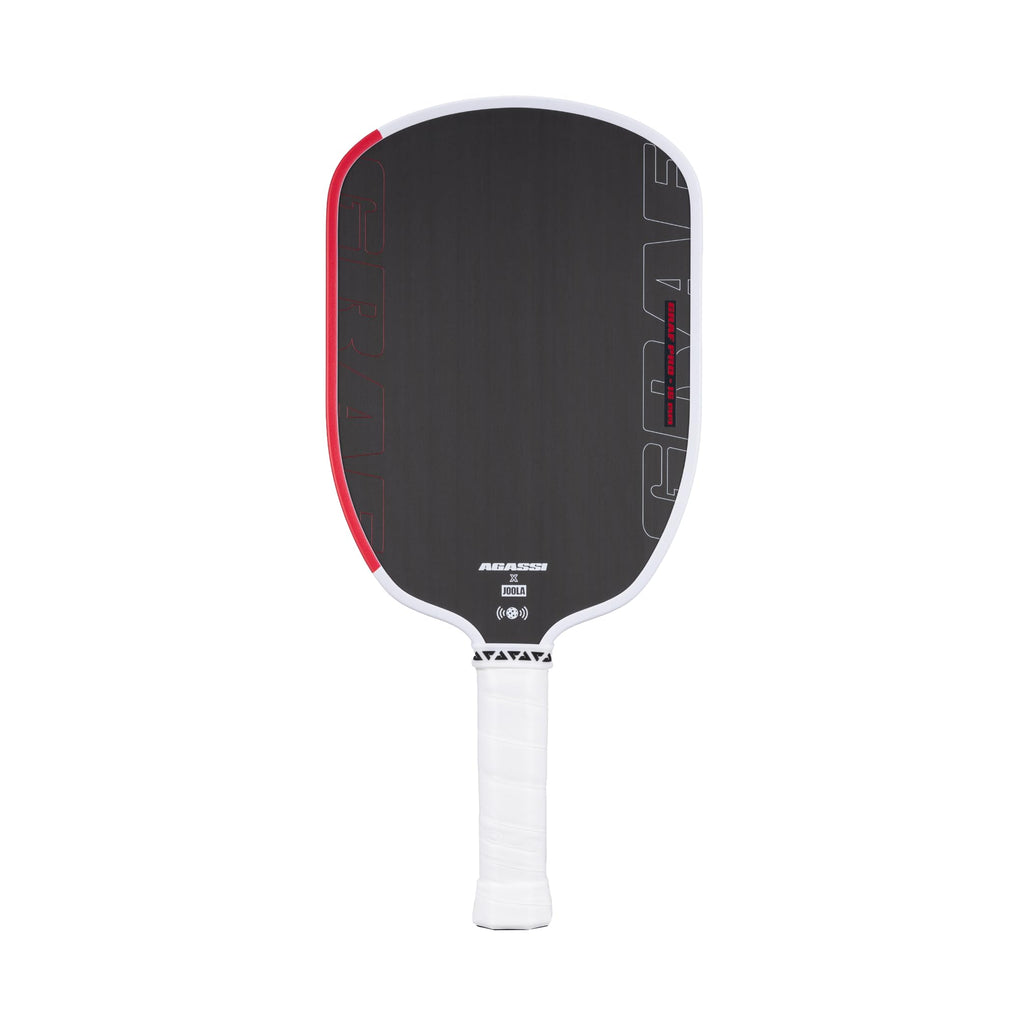 Joola Graf Pro Iv 16Mm Pickleball Paddle W/Extended Sweet Spot - Carbon Fiber Surface Increases Spin & Control - Sk Film For Pow