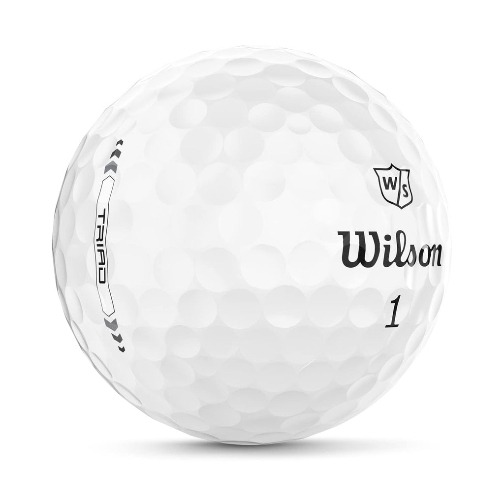Wilson Staff Triad Golf Ball - 12 Balls, White