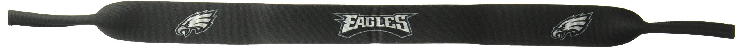 Nfl Philadelphia Eagles Neoprene Sunglass Strap, Black