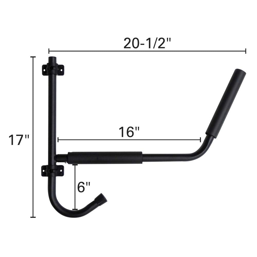 Extreme Max 3006.8447 Folding Kayak Storage Cradle - Steel