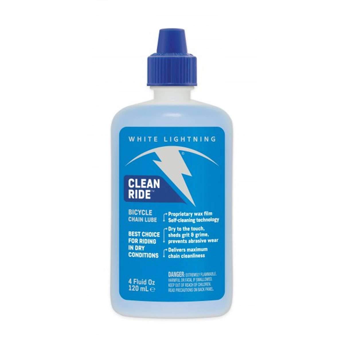 White Lightning Clean Ride - Chain Lube - Squeeze Bottle