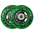 Green Cheetah Wheels For Ripstick Ripstik Wave Board Abec 9 76Mm 89A Outdoor Model: Deck