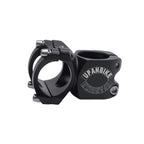 Upanbike Bike Stem 25.4Mm 28.6Mm Aluminum Alloy Short Stem For Mountain Bike Road Bicycle Mtb Bmx(Black)