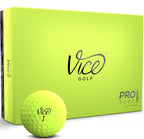 Vice Pro Soft Golf Balls, Lime (One Dozen)