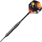 Elkadart Orbital Soft Tip Darts With Storage/Travel Case, Knurled Ringed Barrel, 18 Grams