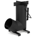Stanbroil Camping Rocket Stove For Outdoor Cooking, Portable Wood Burning Stove For Backyard, Camp Cooking And Emergency Situati