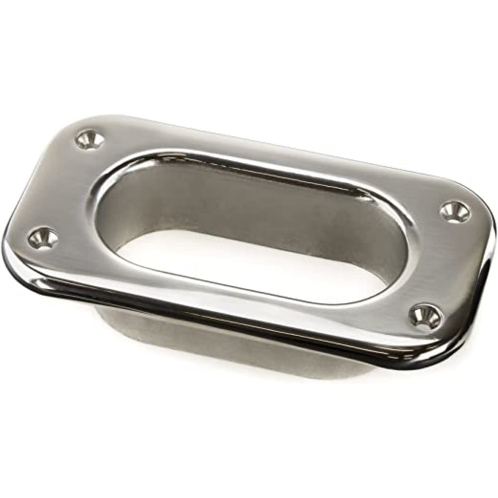 Whitecap Hardware Whitecap 6128C 316 S.S. Hawse Pipe - 6'' X3-1/4