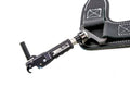 B3 Archery Hunting Adjustable Claw Release Aid with Swivel Stem Connector System, Black