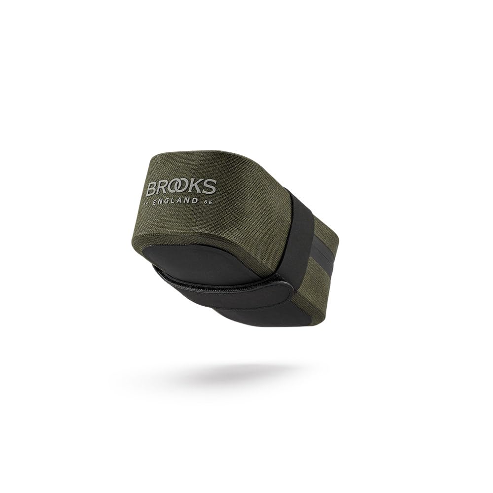 Brooks England Scape Saddle Pocket Bag, Mud Green, Cycling and Gravel Bag