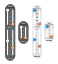 Tennis Score Keeper for Racket and Paddle, Tennis Score Counter, Easy-to-Mount Point Tracker for Recording Points, Games, and Se