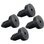 Bubosper 4 Pack Push In Kayak Drain Plug Compatible With Sundolphin Kayaks Aruba 8 Ss, Aruba 10, Bali 8, Excursion 10 (4Pcs) (Bl