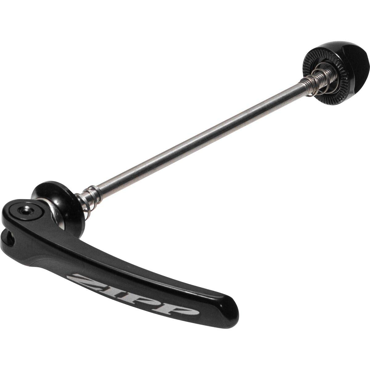 Zipp Speed Weaponry Tangente Quick Release Skewer Set: 100Mm/135Mm, Disc Brake, Stainless Steel, Black With Silver Logo