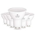 Hansang Gu10 Led Bulbs Lighting,Led 55 Watt Replacement 50W Halogen, 85-265Vac, 550 Lumens, 5000K (Daylight), 120A,Frosted Mr16 