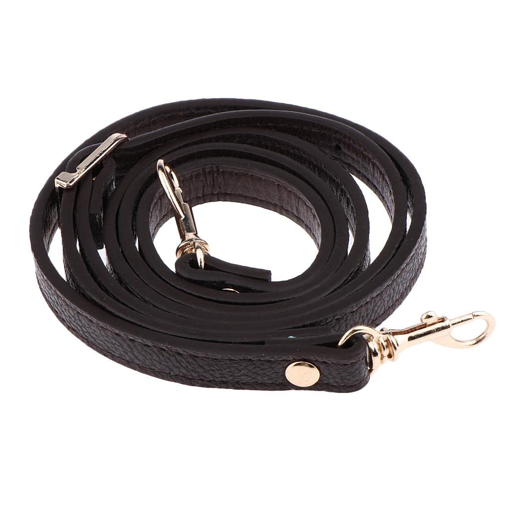 Enakshi Adjustable Leather Shoulder Bag Strap Belt Replacement Lobster Clasps Deep Brown|Clothing, Shoes & Accessories | Womens