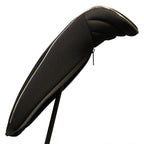 Black Golf Zipper Head Cover #9 Fairway Wood Metal Headcover Neoprene Traditional Plain Protective Cover Fits All Fairway Golf C