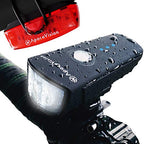 500 Lumens Bike Light Set Usb Rechargeable - Powerful Bicycle Headlight & Led Tail Light Combo - Super Bright Ipx5 Waterproof Mt