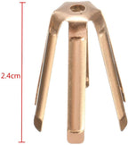 Golf Octopus Shims, 5Pcs 0.335, Golf Brass Adapter Spacer Shims For Iron Shaft Universal Golf Accessories
