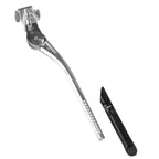 Bv Aluminum Adjustable Bicycle Bike Kickstand With Concealed Spring-Loaded Latch, For 24-29 Inch Bicycles, Silver