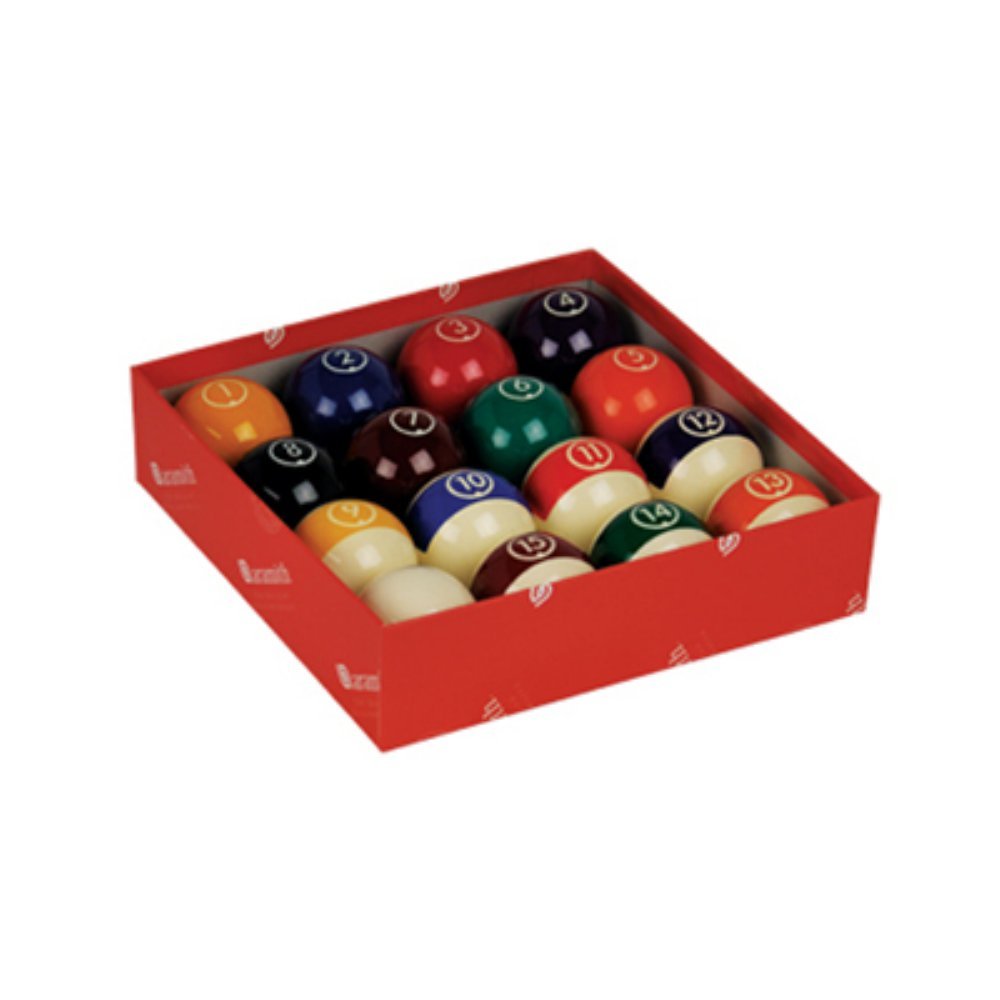 Aramith Continental 2 1/4'' Billiard Regulation Pool Ball Set/16 Balls