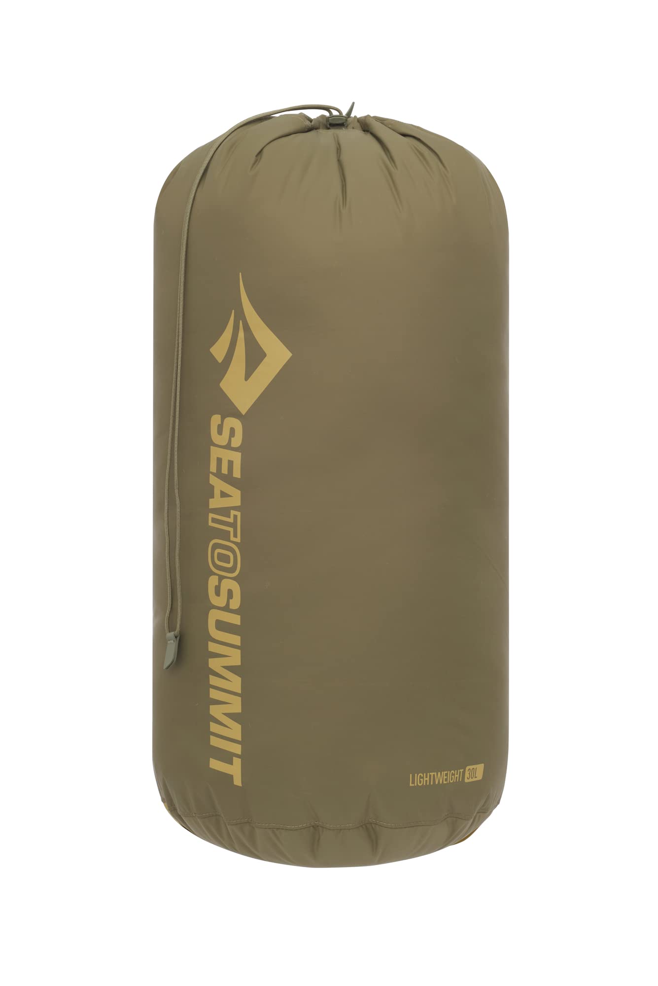 Sea to Summit Lightweight Stuff Sack, Durable Outdoor and Travel Storage, 30 Liter, Olive Green