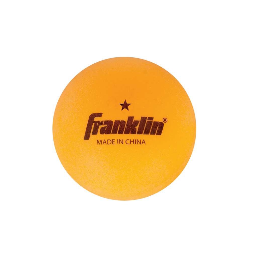 Franklin Sports Ping Pong Balls - Bulk Pack Of Official Size + Weight 40Mm Table Tennis Balls - White + Orange - One Star Profes
