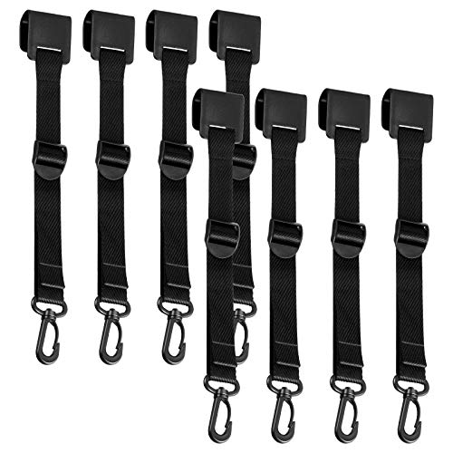 Shappy 8 Pcs Canopy Hanging Clips Tent Hanging Clip for Vendor Booth Display Business Exhibitions to Hang Signs, Slogans, Flags,