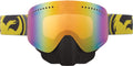 Dragon Squama NFX Snow Flair Goggle Yellow-Gray/Gold Ionized, Multi, One Size, 722-1548
