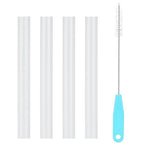 Straws Replacement For Camelbak Eddy+14 Oz Kids Water Bottle,Camelbak Eddy+ Straw Replacements,Accessories Set Include 4 Bpa-Fre