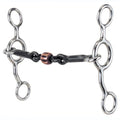 Reinsman 349 Junior Cowhorse Snaffle With Sweet Iron And 3-Piece Copper Roller; Stage B