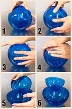 Large Bowling Ball Bank With Stand (Blue)