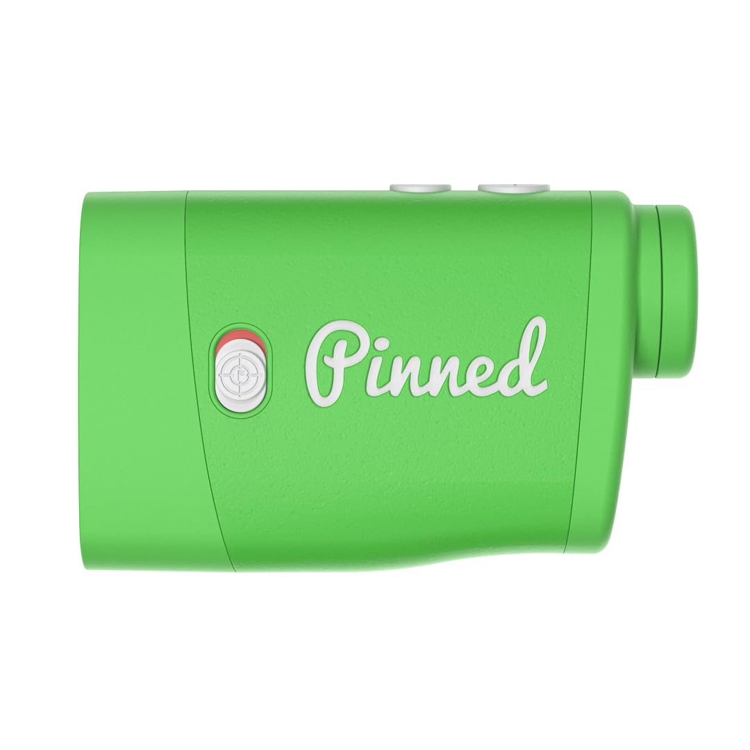 Pinned The New Prism Slope Golf Rangefinder  Golf Distance Measuring Device  Usb Rechargeable Pinned Locked Vibration Laser Rang