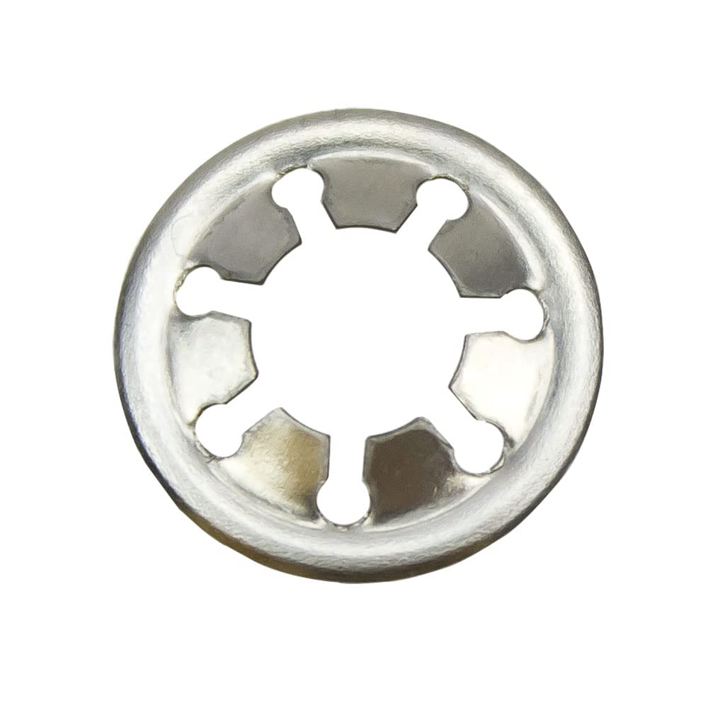 Polaris Snowmobile 1/4 Turn Retainer, Steel, 6 mm, Genuine OEM Part 7710807, Qty 1