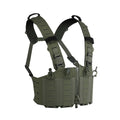 XURUYI Tactical Chest Rig for Mens, VE-96 Lightweight MOLLE Tactical Vest Attachment, Open-style Tactical Chest Rig (Army Green)