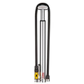LEZYNE Micro Floor Drive HP High Pressure Bicycle Pump - CNC Aluminum Portable Bike Pump with Foot Peg, Presta/Schrader ABS Flip