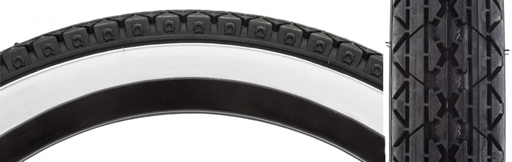 Cheng Shin C241 Street Bicycle Tire (Wire Bead, 26 X 2.125, White Wall)