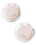Gaiatop Hand Warmers Rechargeable, 2 Pack Cute Cat Paw Design 3 Levels Magnetic Electric Pocket Heater, Reusable Portable Hot Ha