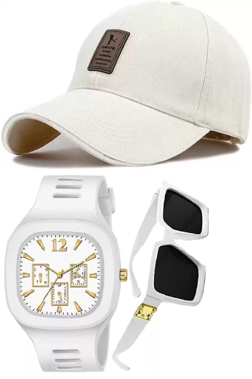 Selloria Acrylic Brand Adjustable Cap Quick Drying Sun Hat Protection For Activites Sports Baseball Hat For Men And Boys Freesiz