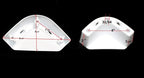 Boat Marine Cooler Mounting Kit For Yeti Igloo Engle Coleman (Set Of 4) Black Or White (White)