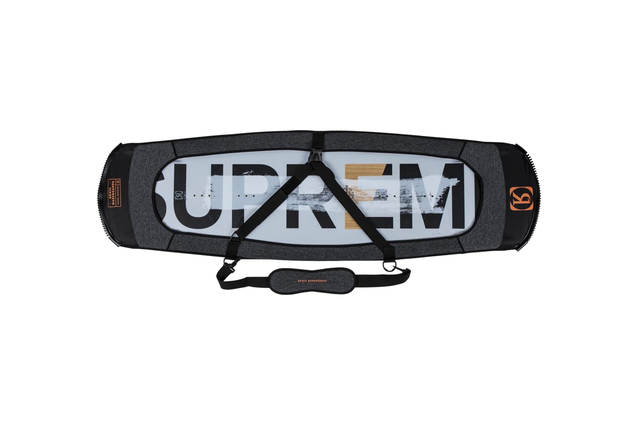 Ronix Bulwark Neo Wakeboard Sleeve - 128/136 - Heather Charcoal/Orange (215130)